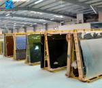 Double Glazed Laminated Glass Sheets 30mm Silk Screen Tempered Glass For Railing