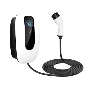 China APP WIFI EV Car Charger 16A 32V 22kw Wallbox Home Car Charging Station factory