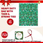 Christmas Bicycle Bag 60” X 72", Jumbo Gift Bag For Xmas Season, Large Bike
