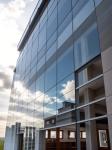 OEM Exterior Glass Aluminium Curtain Wall Windproof Thermal Insulation