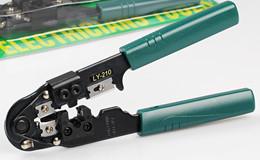China Practical Fiber Optic Cable Tools Ethernet Cable Crimping Tool Light And Durable factory