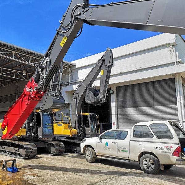 Excavator Scrap Shear For Metal Cutting Largest Shearing Force In Hydraulic