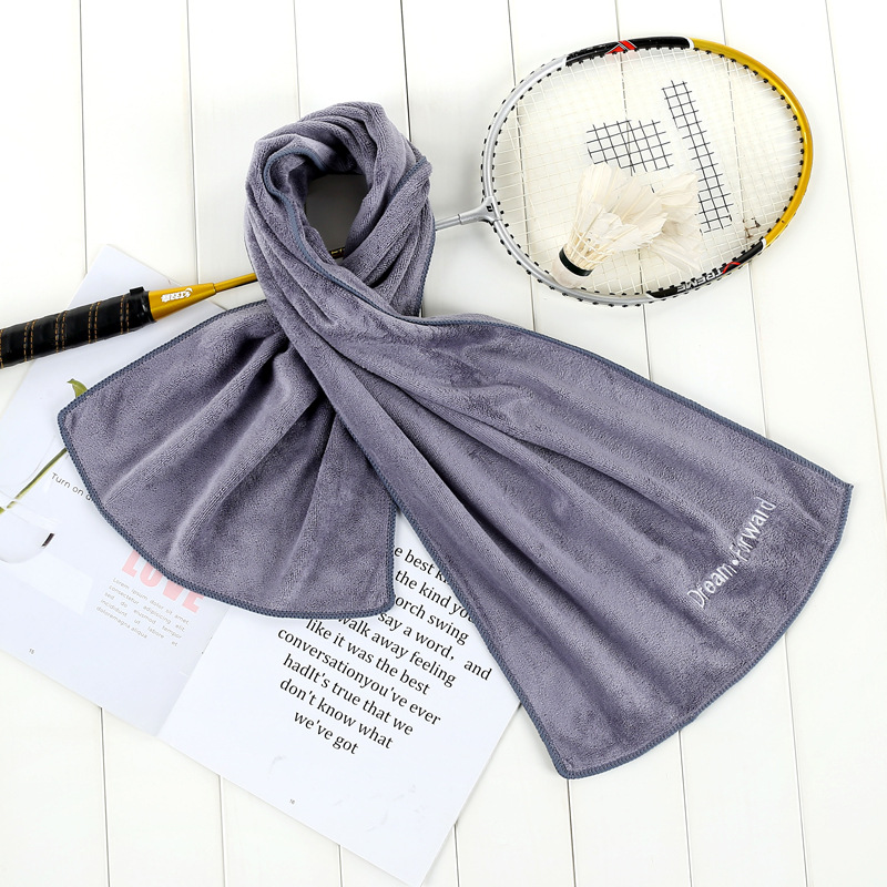 Multicolor Laser Marking Printing Embroidery Microfiber Beach Towel for Fitness