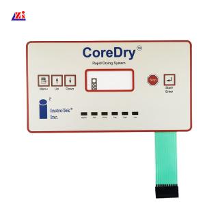 China Silk Screen Printing Graphic Overlay Membrane Switch Panel factory