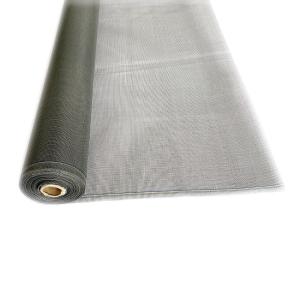 China Gray Color 14x14 Mesh Fiberglass Window Screen For Mosquito Net factory