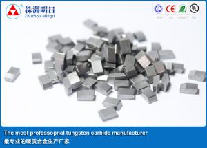 China 92.5 HRA Hardness Tungsten Carbide Saw Tips YG6 / YG8X Model JX factory