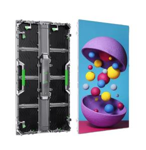 China 500x1000mm P2.6mm Outdoor Rental LED Screen 3840Hz With Removable Power Card Box factory