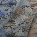 100 Percent Viscose Rayon Fabric Plain Printed Woven 30s*141s