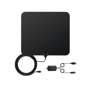 China Free Channels Amplifier Signal Booster Digital Tv Antenna 80 Mile Range High Gain factory