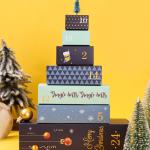 Cardboard Paper Box Christmas Recycled Calendar Gift Boxes