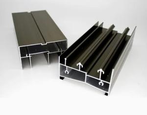 China Aluminum Extrusion Profile Wall Thickness 0.8-1.4 Mm Sliding Windows And Doors factory