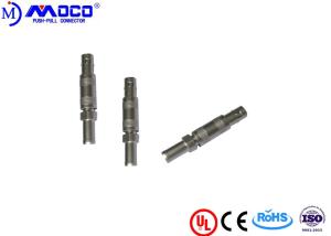 China 00S Miniature Coax Connectors , Ultrasound Transducer Coaxial Cable End Connectors factory