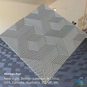 China OEM Waterproof Garage Floor Tiles Grey Flooring For Garages And Basements factory