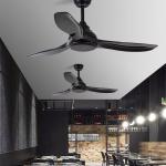 56-Inch Retro Industrial Ceiling Fan Commercial Frequency Conversion Non-Light