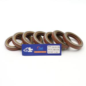 China Rubber / FKM TCN Hydraulic Oil Seal Brown Color For Excavator factory