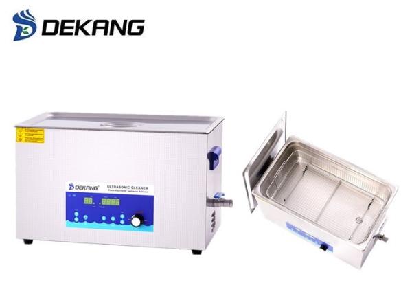 22L 480W Ultrasonic Cleaning Bath Digital Control With Dewaxing / Degreasing