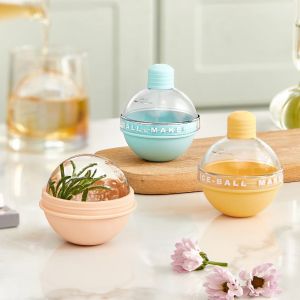 Light Bulb Circle Sphere Ice Cube Trays Silicone Ice Ball Mold 100ml