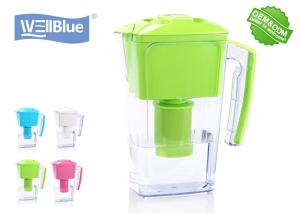 China 2.5L Plastic Wellblue Alkaline Water Pitcher , Pure Alkaline Mineral Water Maker factory