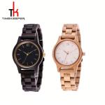 Sport Bamboo Wood Watches Wrist Watch For Men Japan 2035 Movement