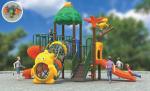 Eco friendly kids plastic spiral slide climbing playground for outdoor