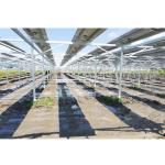 Galvanised Q235B Q345B solar mounting Bracket 0 - 60 degree installation solar