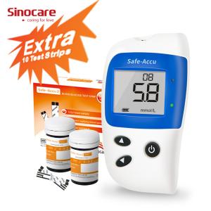 China Individual Test Strips Blood Glucose Meter Kit Safe Accu2 Spanish Version factory