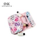Shake Proof Women Floral Polyester Cosmetic Makeup Bag
