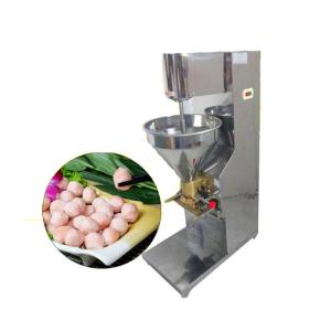 China 180pcs/Min 304SS Meatball Automatic Burger Making Machine factory