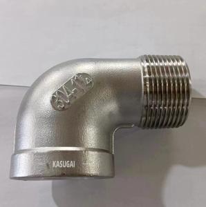 China 304 Stainless Steel Cast Fittings Threaded 90 Degree Elbow MSS SP-114 CL150 factory