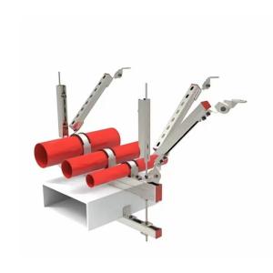 China Earthquake Resistant Pipe Seismic Bracing Level 8 For Water Pipe Installation factory