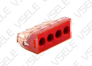 China Electrical Push In Wire Connectors For Aluminum / Fast Wire Connector factory