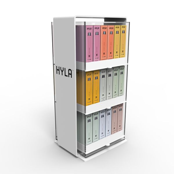 Retail Store Vape Display Stand Countertop Acrylic Display Stand With Pushers