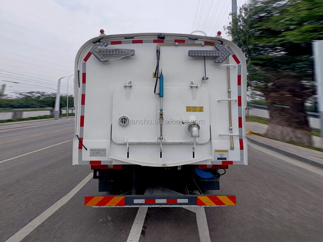 Pure Electric Eco-Powered Road Cleaning Street Sweeper Washer Energy Type