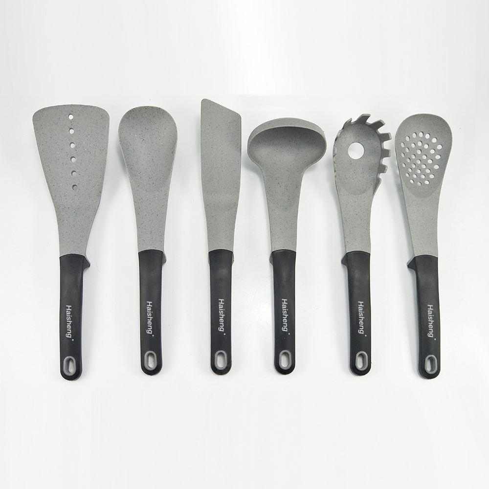 Non Stick Kitchen Utensil Set with Holder 7 Pieces and Heat Resistant up to 480°F