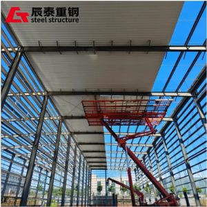 High Efficiency Prefabricated Galvanized H-beam Structure Industrial Building