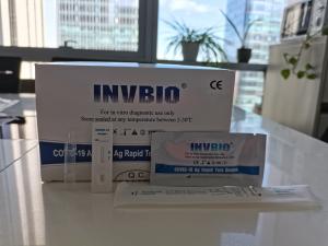 China Covid-19 Oral Fluid Test Kit Ce Marked For Self Testing factory