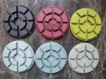 100mm Diamond Polishing Pads for Concrete , Polishing the Concrete Countertop