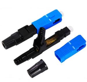 China SC UPC Singlemode Fiber Optic Connector Fast For Patch Panels factory