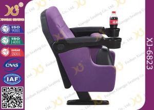 China Modern Commercial Cinema Theater Chairs Fixed To Floor By Strong Screws factory