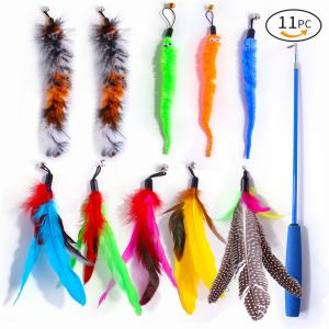 China Pet Toy Multi-Color Interactive Pet Toy for Indoor Cats 2023 Juguetes Para Gatos factory