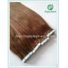 Buy cheap Tape Hair extension 16"-28"L,100s/pack 30# color Straight malaysian virgin hair from wholesalers