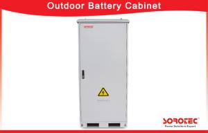 China IP55 Waterproof Solar Battery Cabinet / Outdoor Equipment Cabinet Saving Energy factory