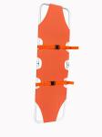 Emergency-Ready Foldable Stretcher: Spray-Coated Steel Frame & Oxford Fabric for