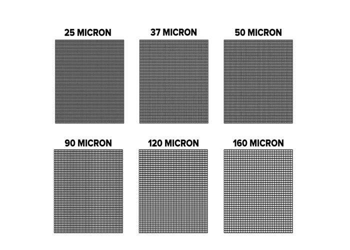 Acid Resistant Monofilament Nylon Filter Mesh Fabric White 115 CM Width For Filtering