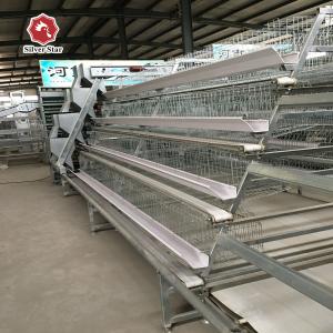 China Silver Star Breeding Baby Chick Cage H Type Can Be Customized Chicken Coop factory
