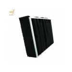 Spray Booth Ventilation Activated Carbon Pocket Air Filter For Clean Room Fan