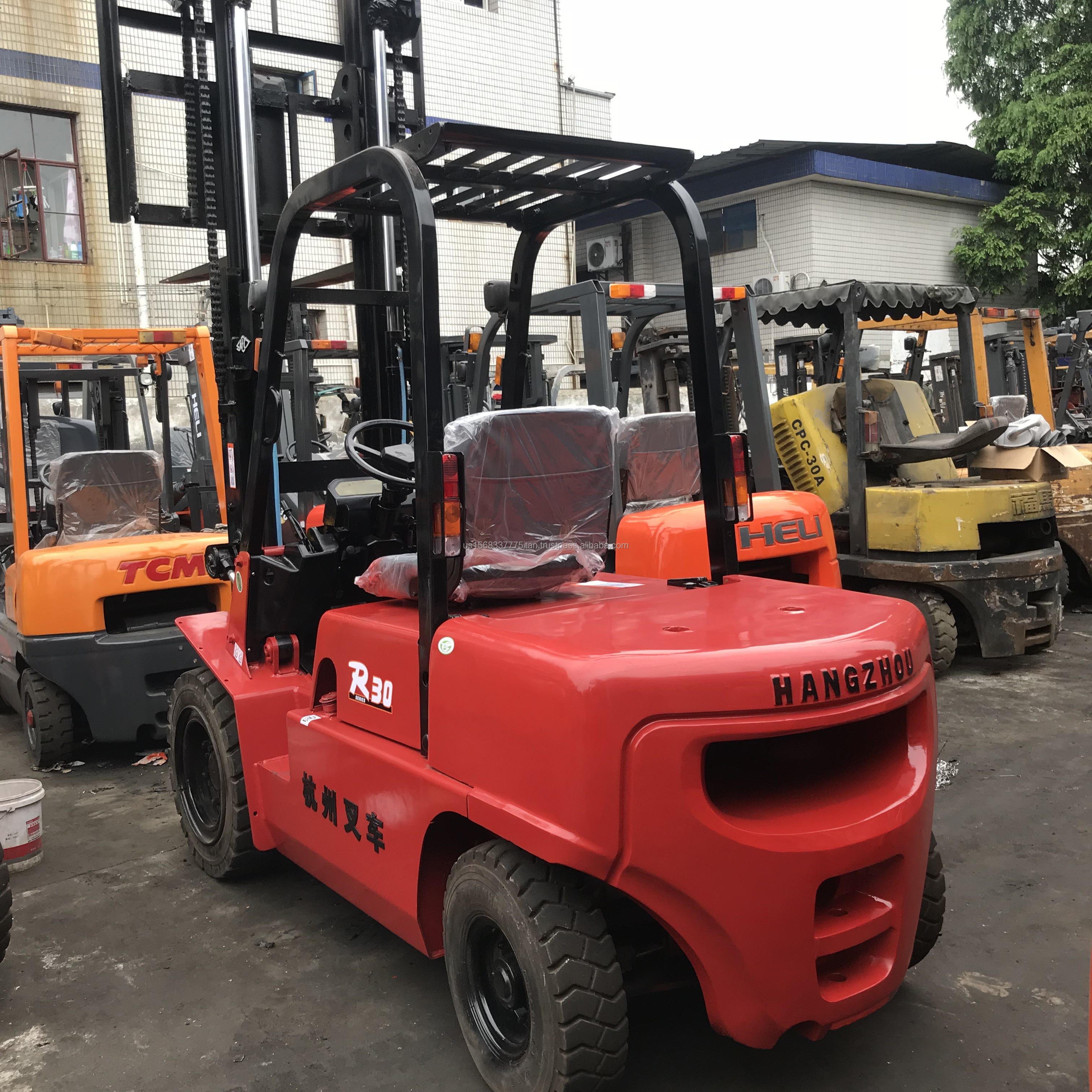 Original Hydraulic Pump Hangcha A30 Mini Diesel Forklift 3 Tons Excellent Condition
