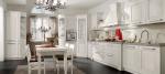 18mm Solid Wood Kitchen Cabinets Quartz Stone Wood Look Countertops Aluminum Toe