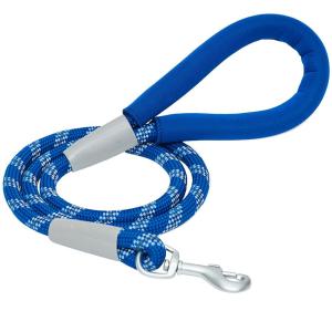 China 6ft Nylon Rope Dog Leash , Reflective Dog Leash For Medium Dogs factory
