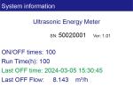 SE509 Separate Ultrasonic Energy Flowmeter For accurate measurements